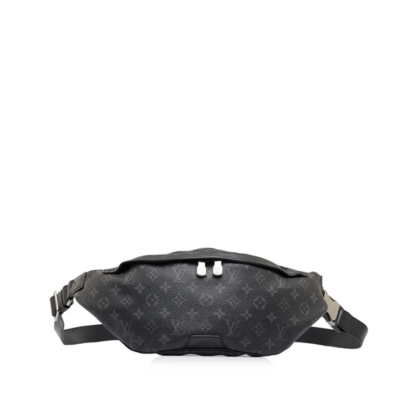 Pre-Loved Louis Vuitton Monogram Eclipse Discovery Bum Bag - Picture 1 of 10